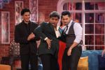 Shahrukh KHan, Varun Dhawan with Team Dilwale on the sets of Comedy Nights With Kapil on 10th Dec 2015